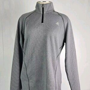 Adidas Golf Quarter Zip Women’s XL Textured Gray